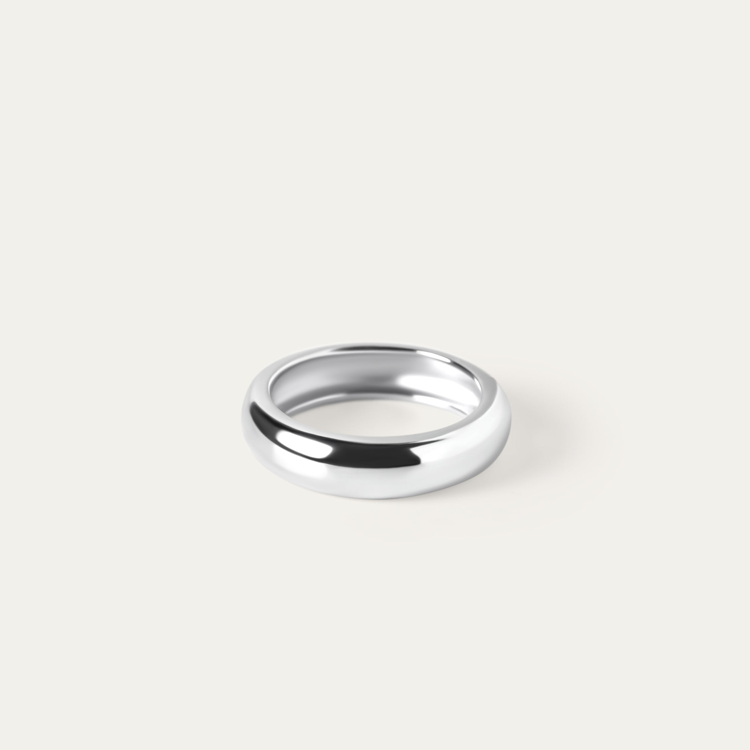 Forma Ring (925 Sterling Silver. Size 5)