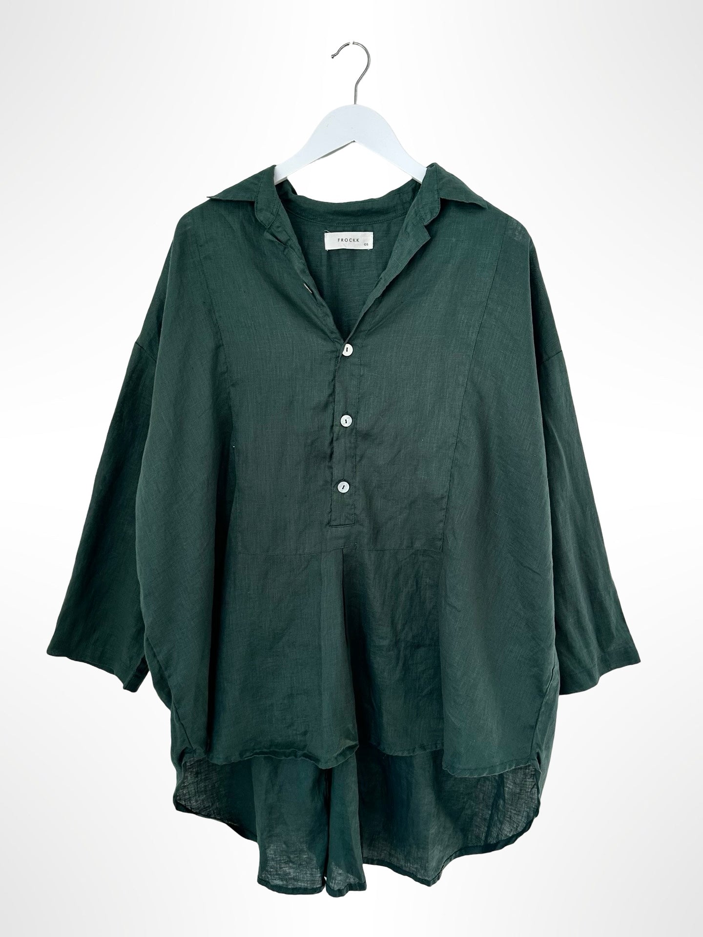 megan shirt - forrest linen