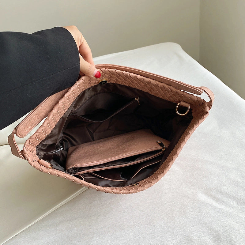 Women's Medium All Seasons Pu Leather Vintage Style Shoulder Bag
