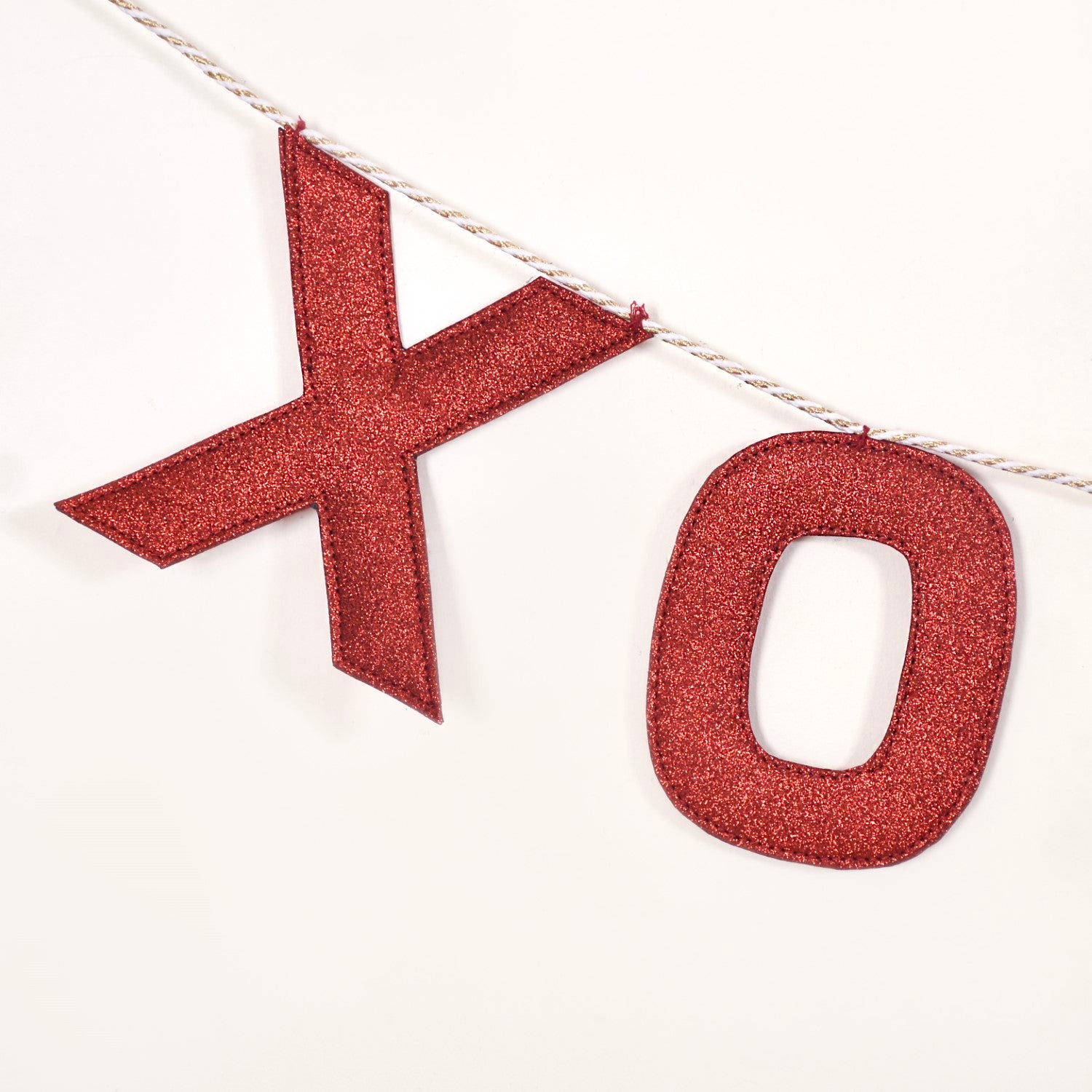XOXO Ombre Bunting For Wall Decoration Multicolour 78 Inch