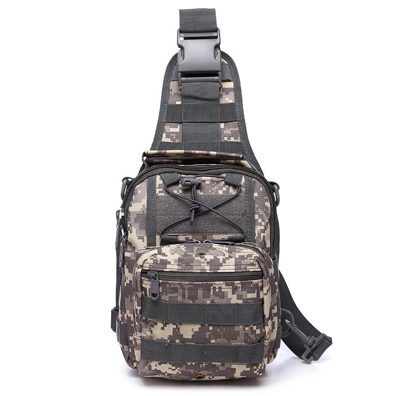 Unisex Sports Camouflage Oxford Cloth Waterproof Waist Bags