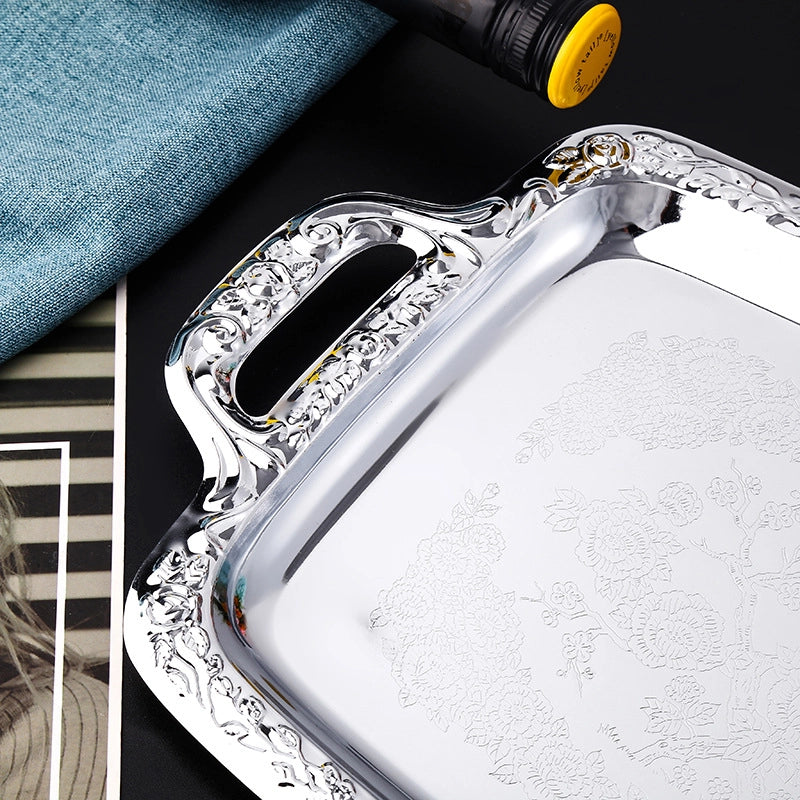 Casual Elegant Solid Color Metal Tableware 1 Piece