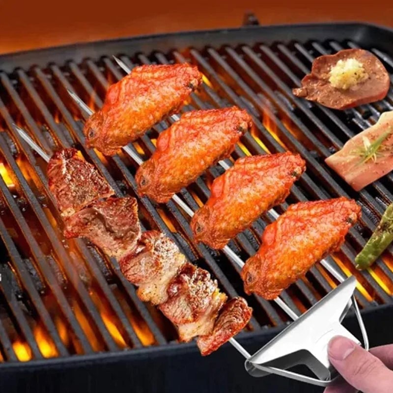 🔥LAST DAY-49% OFF🔥Three-Way Grill Skewers🥂
