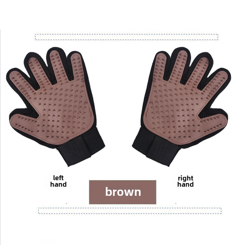 Xinle 180 Needle Pet Gloves Bathing Massage Cleaning Cats And Dogs Supplies Hair Removal Brush Cats And Gloves
