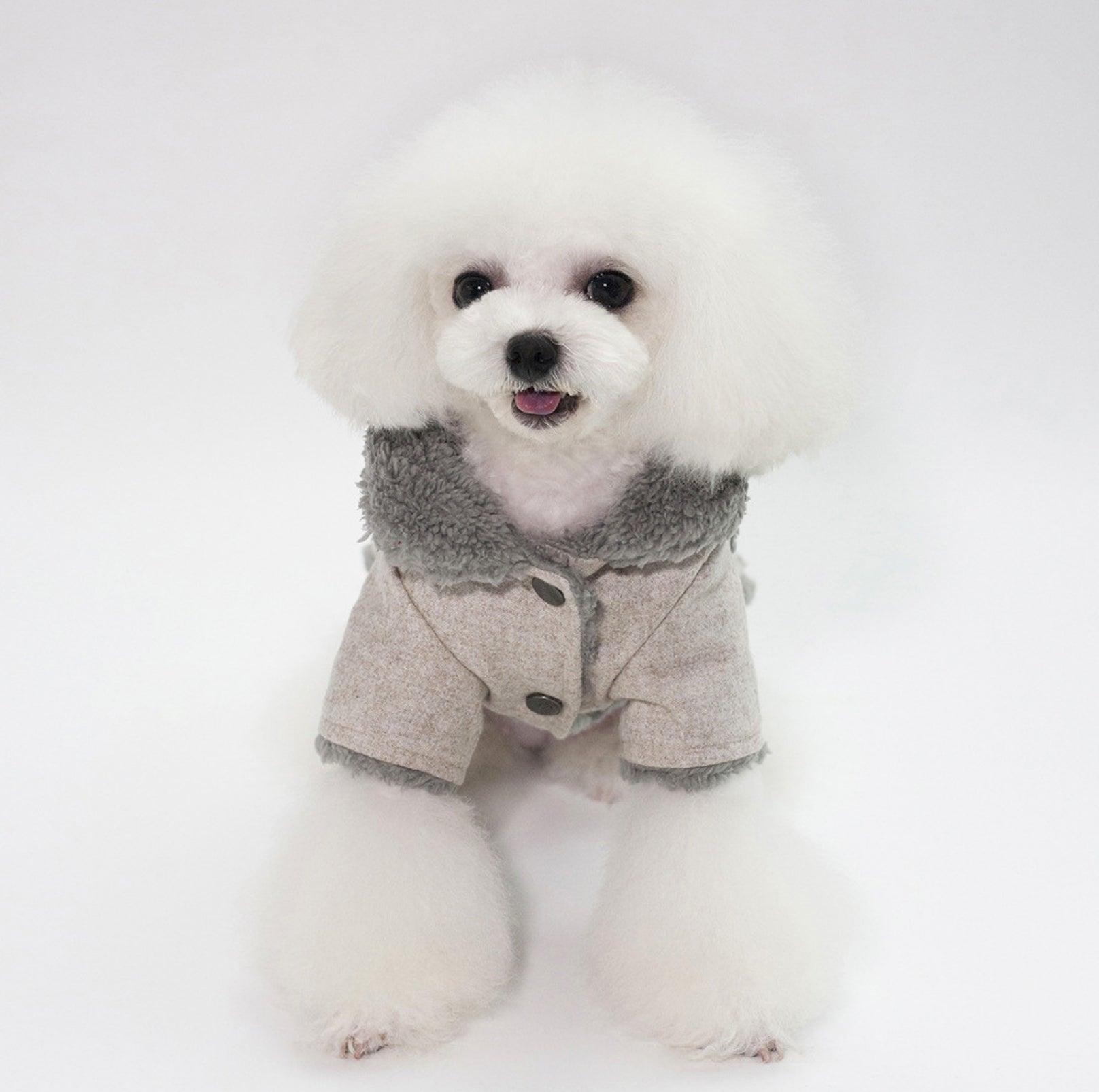 Nordic-Style Dog Cotton Jacket