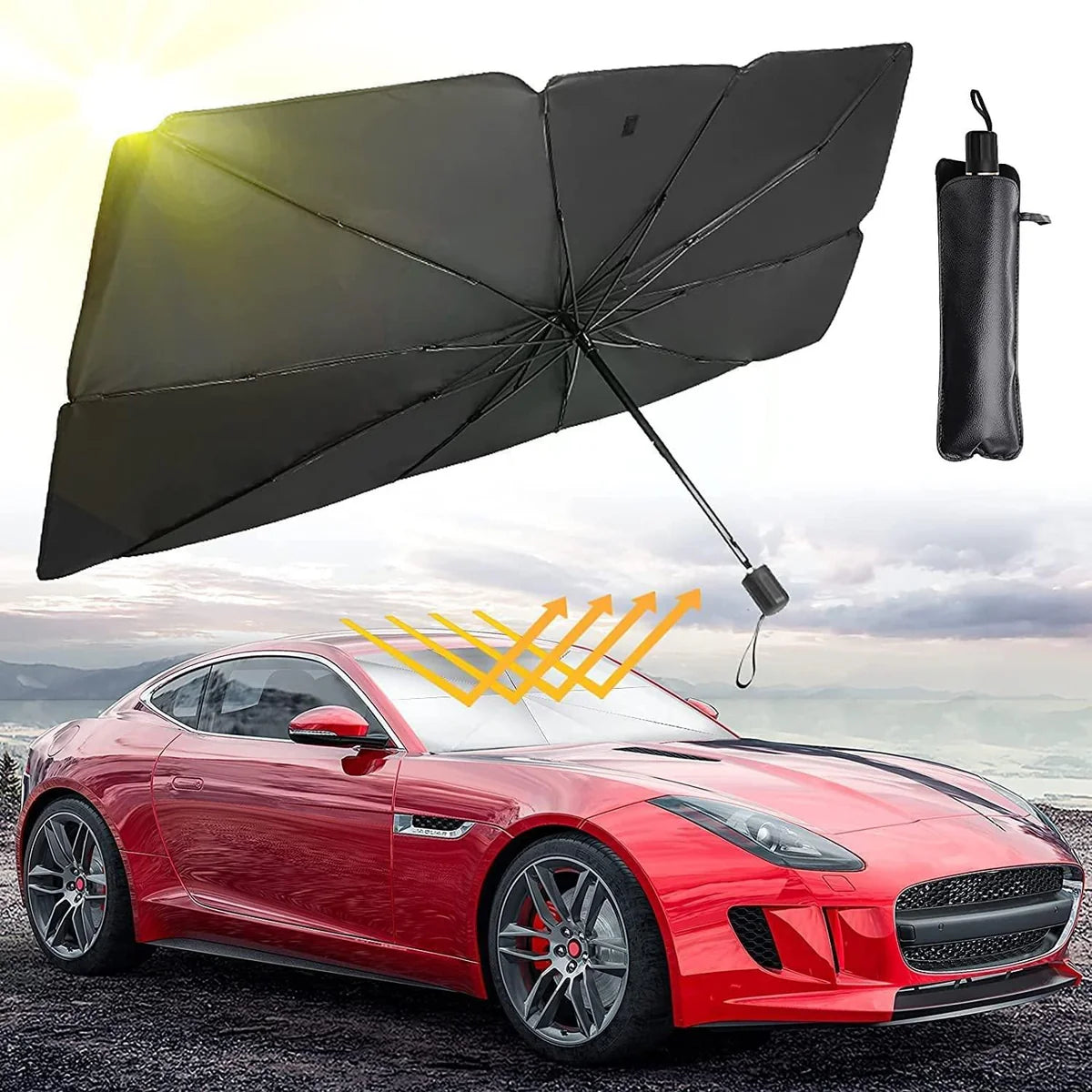 Cars Umbre Foldable Car Windshield Umbrella
