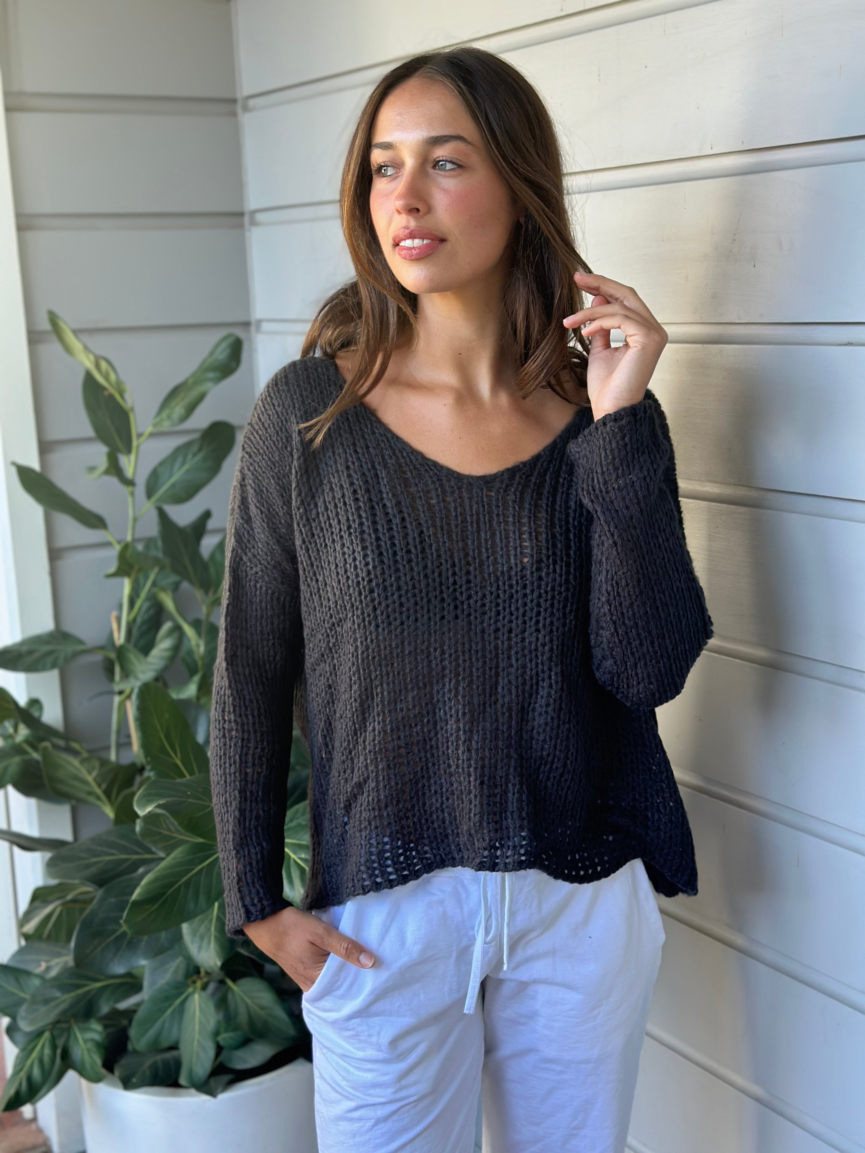 knit - charcoal