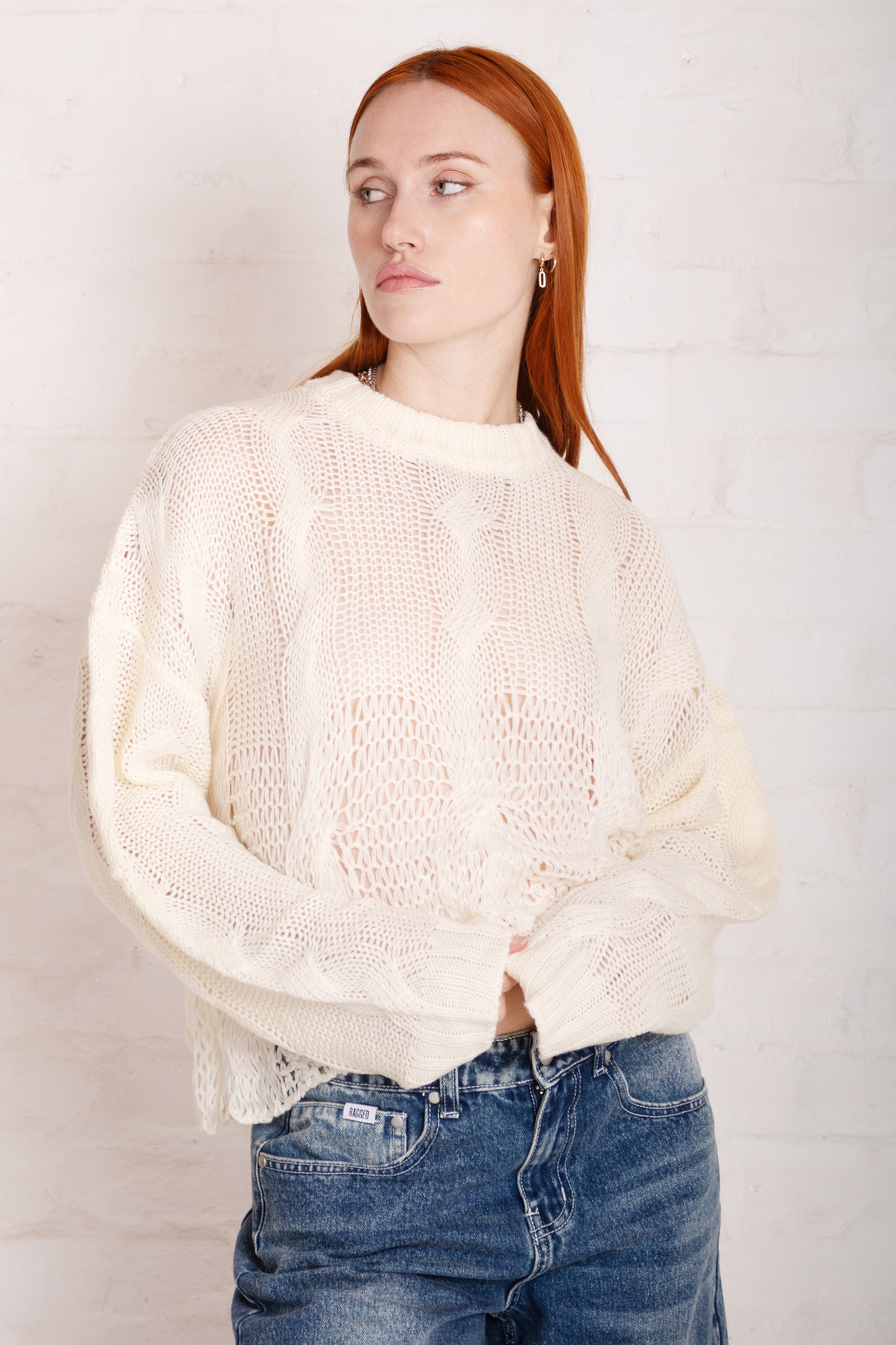 Slip Grunge Cable Knit