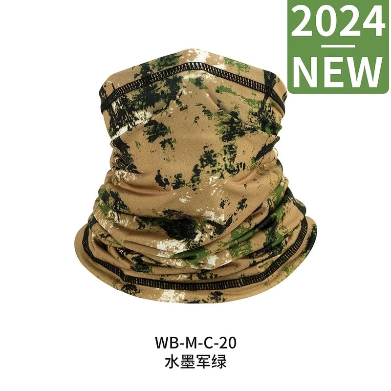 Unisex Sports Solid Color Polyester Kerchief