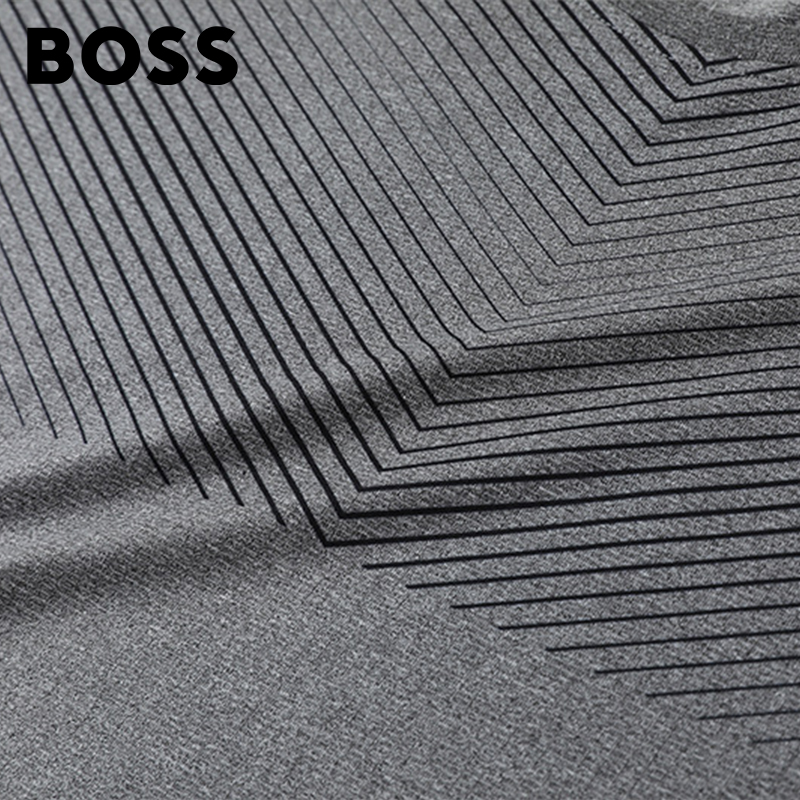 BOSS Men-s Sweat-absorbent Breathable T-shirt