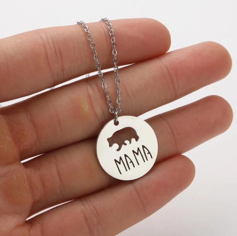 Minimalist Animal 201 Stainless Steel 18K Gold Plated Hollow Out Stainless Steel Necklaces