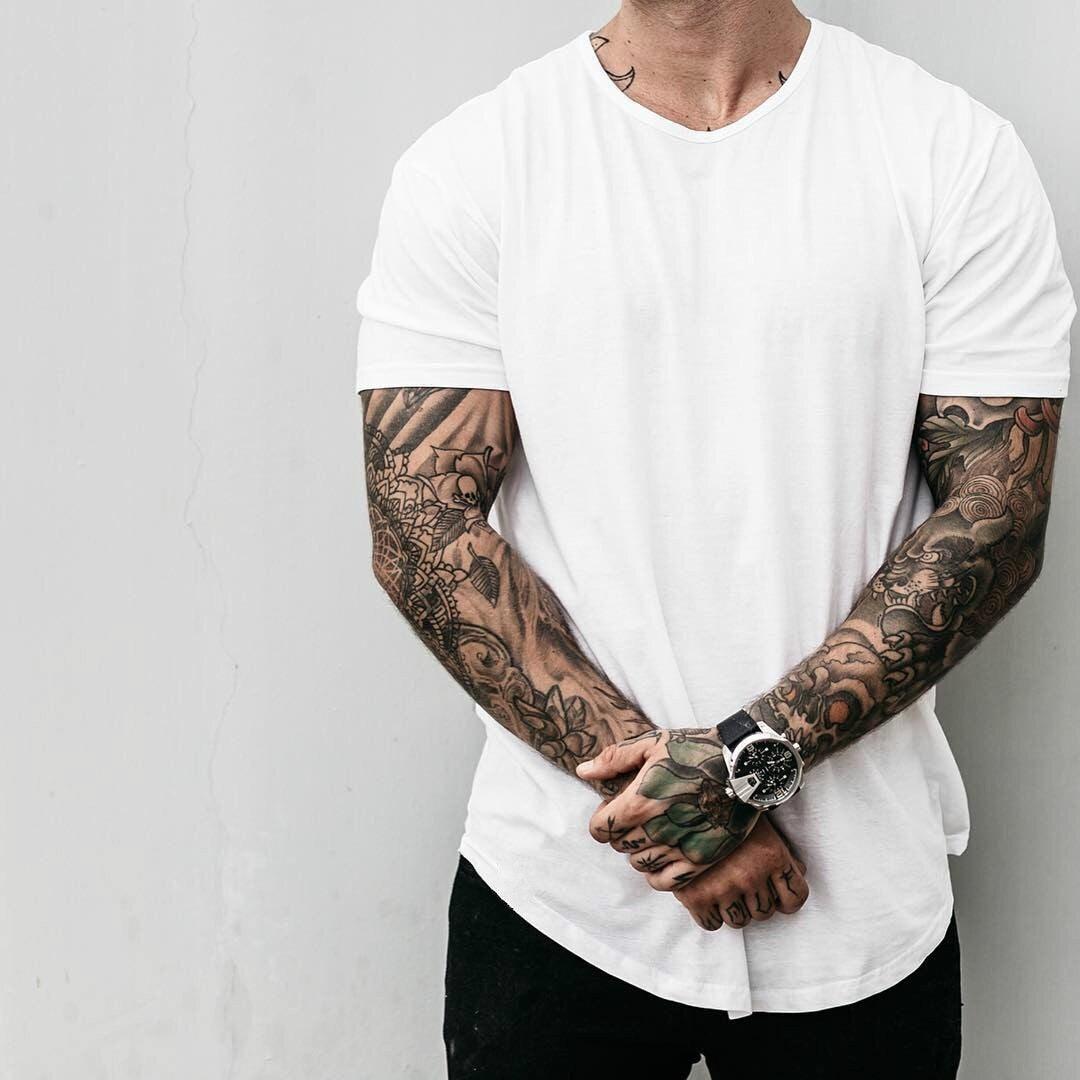 Ceron Round-Hem Shirt