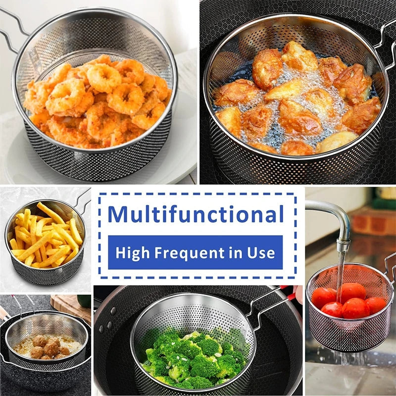 STEAMER AND FRYING BASKET