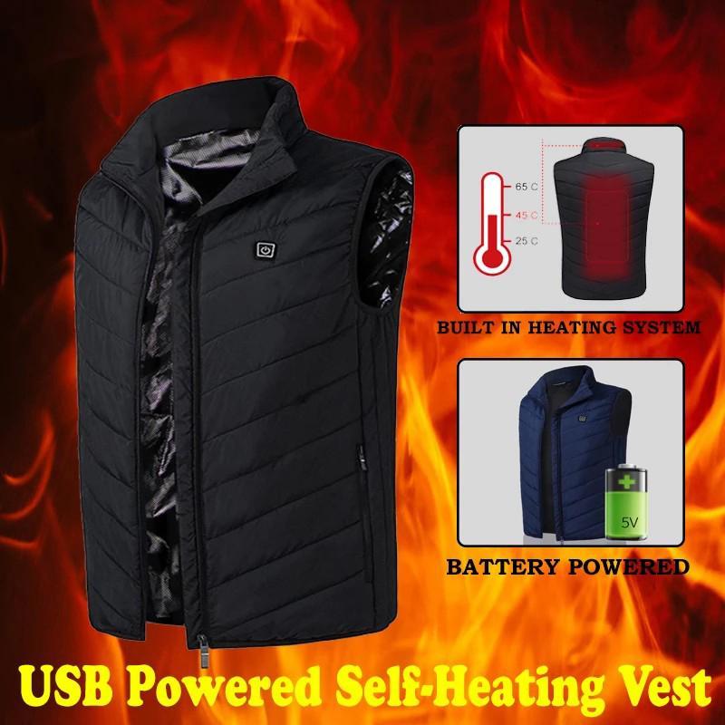 Instant Warmth Heating Vest. unisex