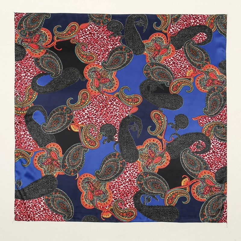Women's Vintage Style Classic Style Rainbow Moonlight Silk Silk Scarf