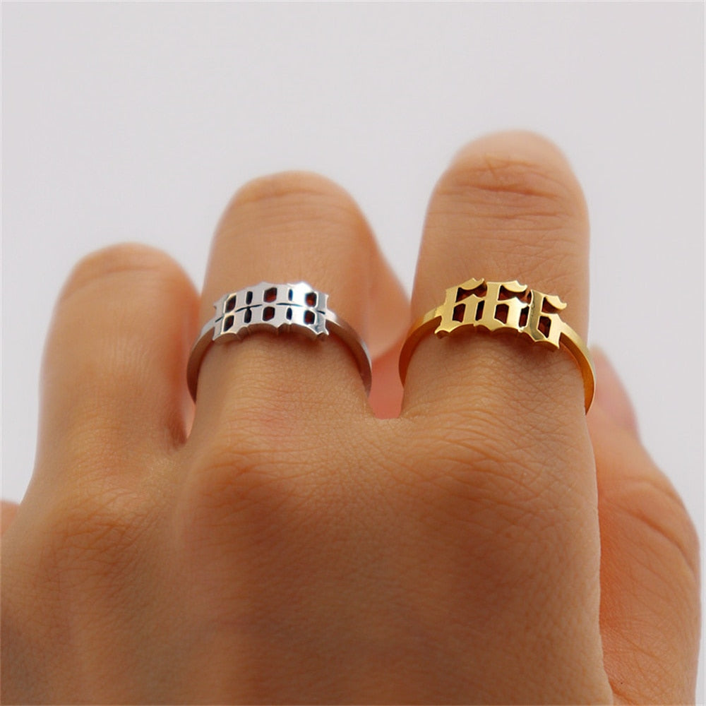 Lucky Angel Number Rings