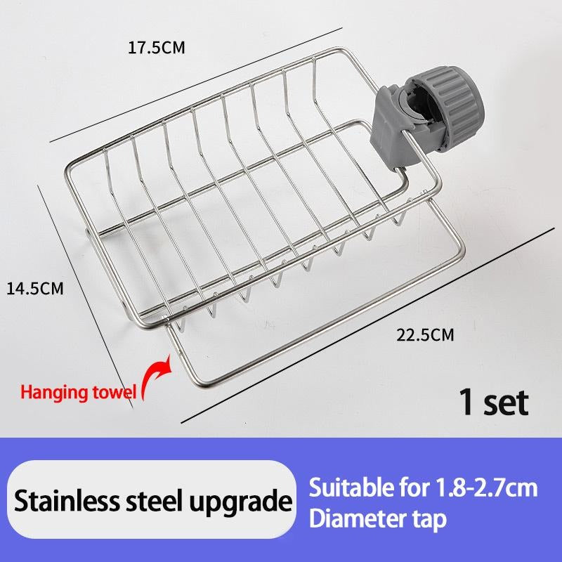 Stainless Steel Finish Sponge Holder