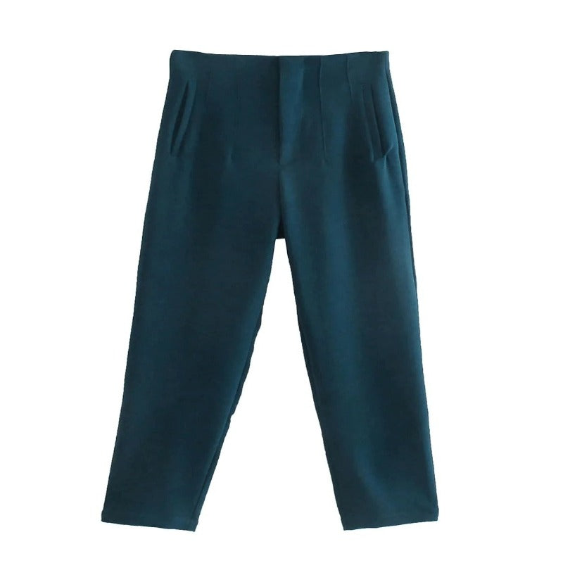 Fashion Office Wear Straight Pants