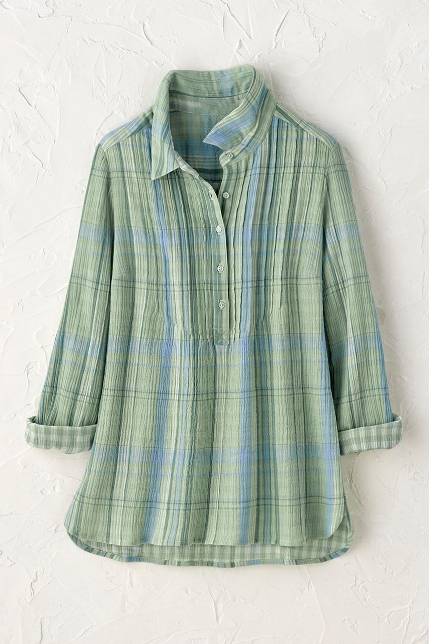 Ripple Creek Plaid Popover
