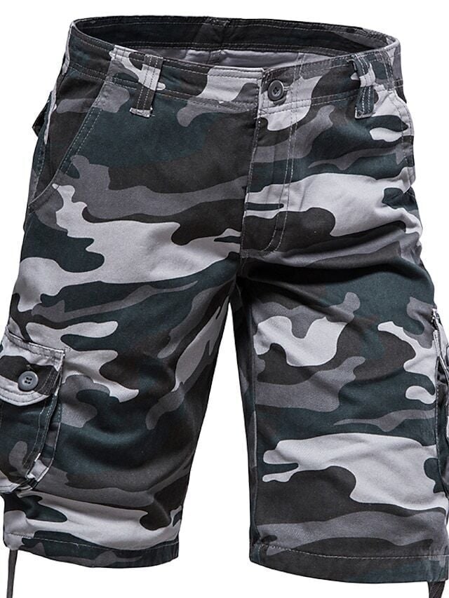 6- Pack Men's Cargo Shorts Summer Shorts Parachute Pants
