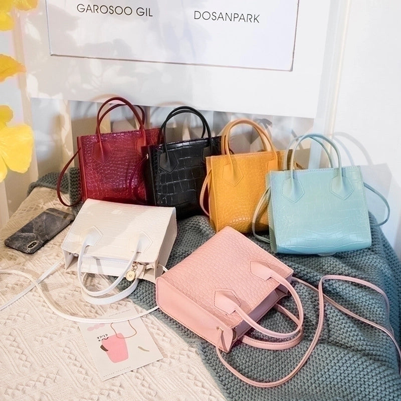 Women's Small Pu Leather Fashion Handbag