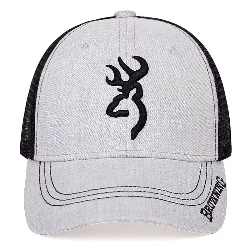 Unisex Hip-Hop Retro Symbol Curved Eaves Baseball Cap