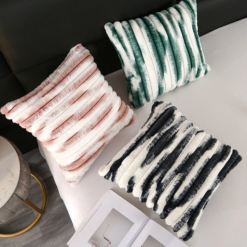 Vacation Geometric Plush Pillow Cases
