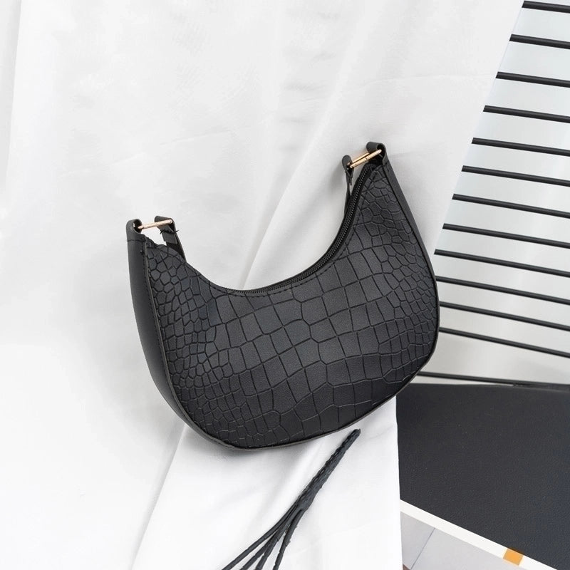 Women's All Seasons Pu Leather Basic Shoulder Bag Underarm Bag