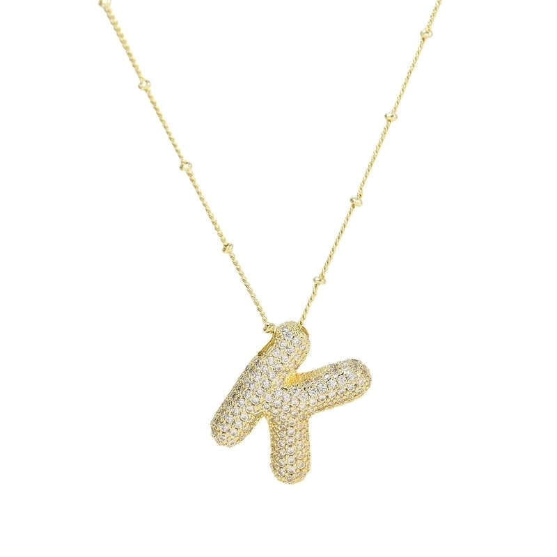 Minimalist Letter 304 Stainless Steel Pendant Necklace