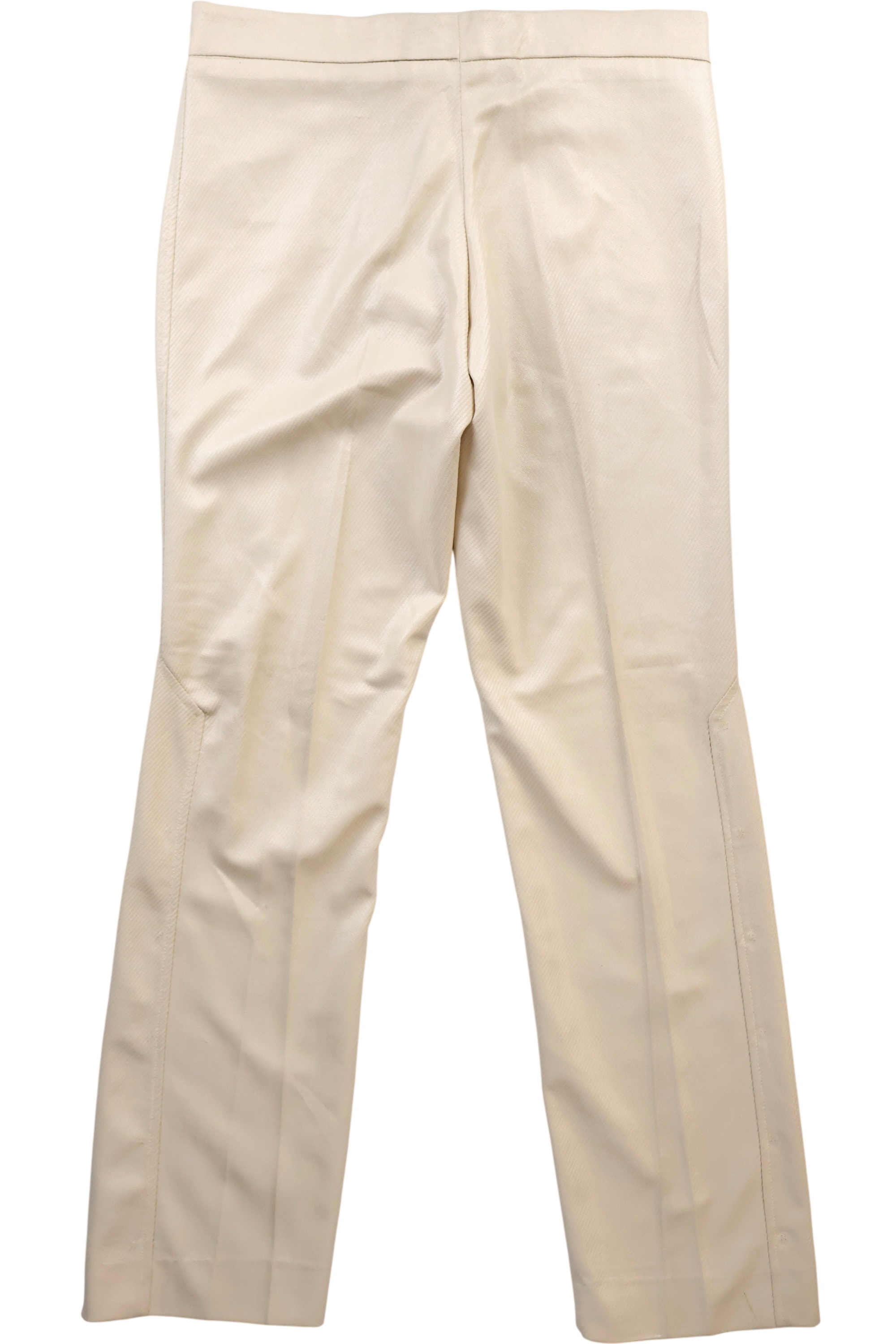 1970s Beige Straight Leg Trousers