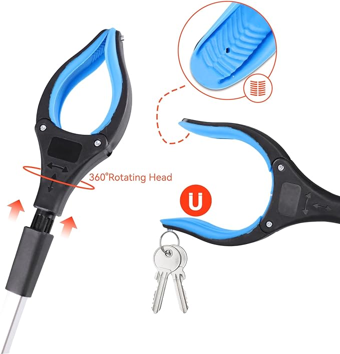 🔥LAST DAY 49% OFF - Foldable Grabber With 360° Swivel Clip