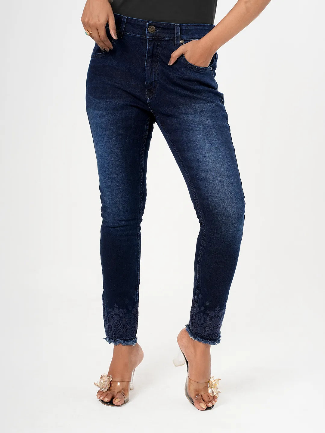 Women Denim Long Pant