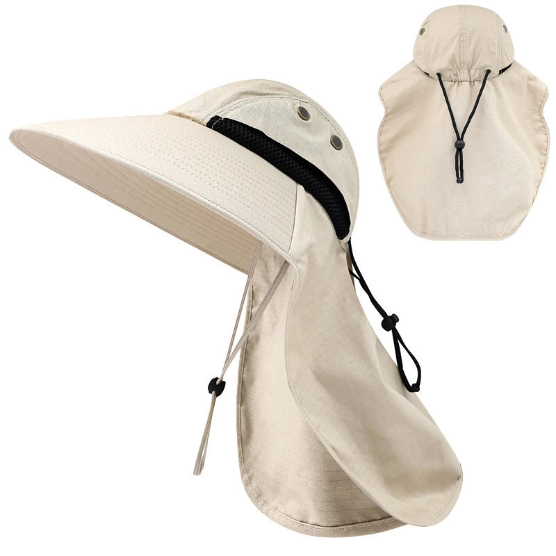 Unisex Fashion Solid Color Wide Eaves Bucket Hat