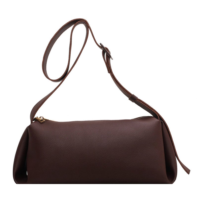 Popular Temperament Underarm Bag Fashion Simple Ladies Bag New Bags Commuter Shoulder Soft Leather Cross-Body Bag