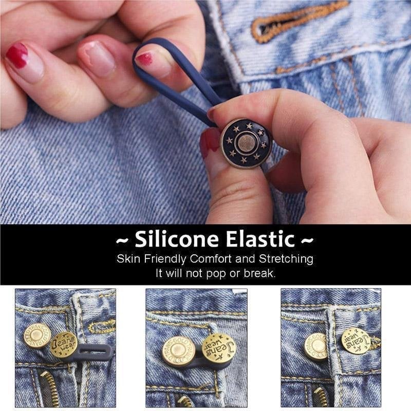🔥Hot Sale🔥Jeans Retractable Button 8PCS
