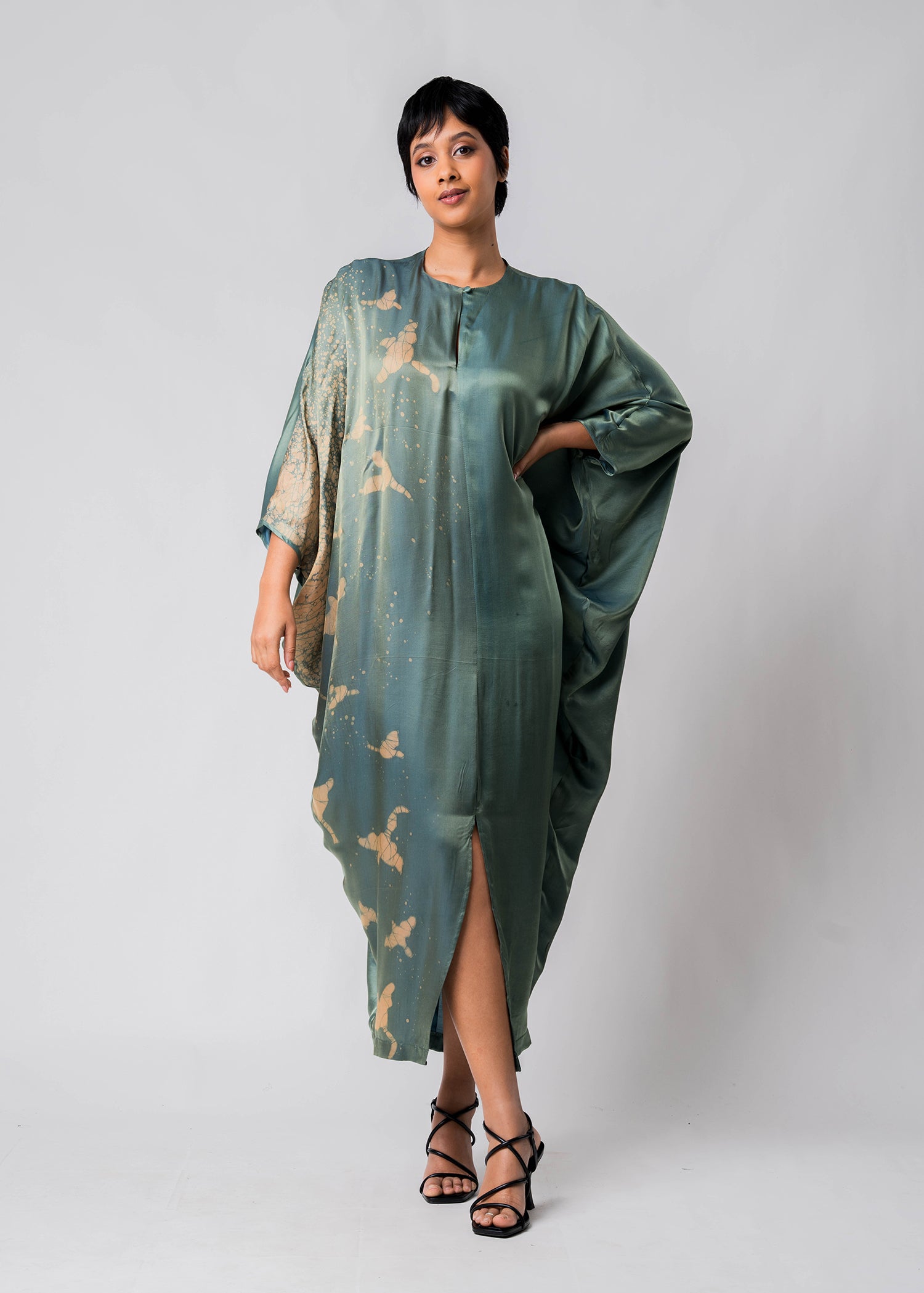 Batik Kaftan Dress