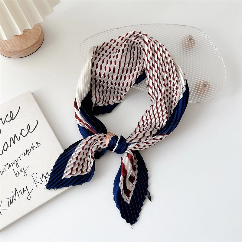 Women's Elegant Printing Polyester Printing Silk Scarf