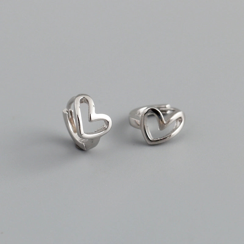 2 Pieces Minimalist Geometric Copper Plating Ear Studs 1 Pair