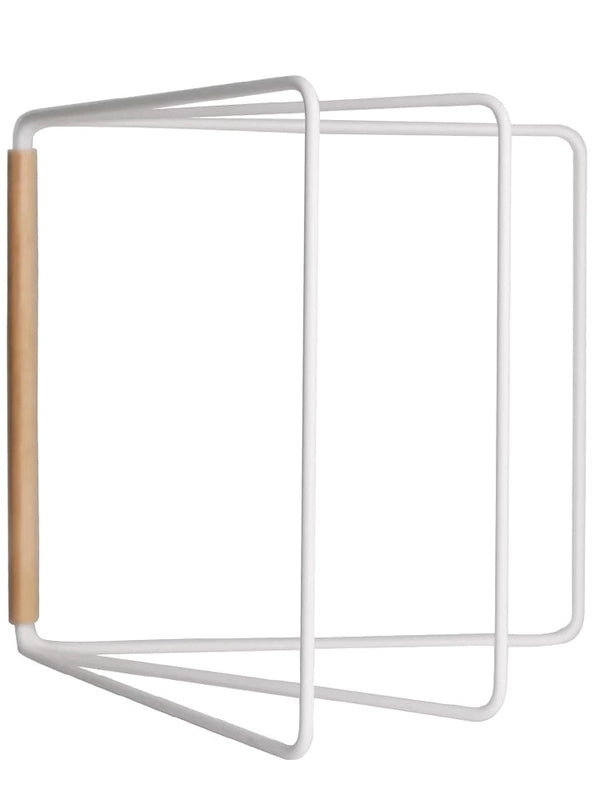 Kitchen Towel Storage Rack Countertop Lazy Drying Rack Vertical Foldable Storage Rack Hanger