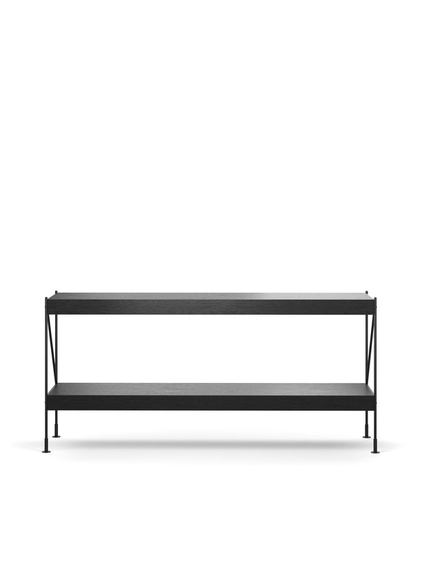 Zet Storage System. Black/Black 1x2