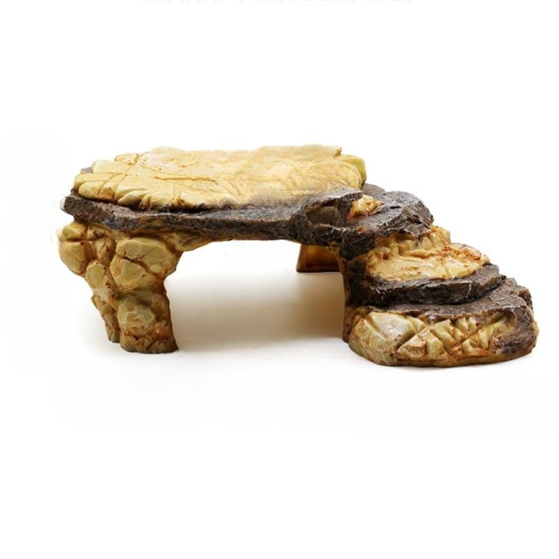 Ancient Castle Resin Ornament For Aquarium