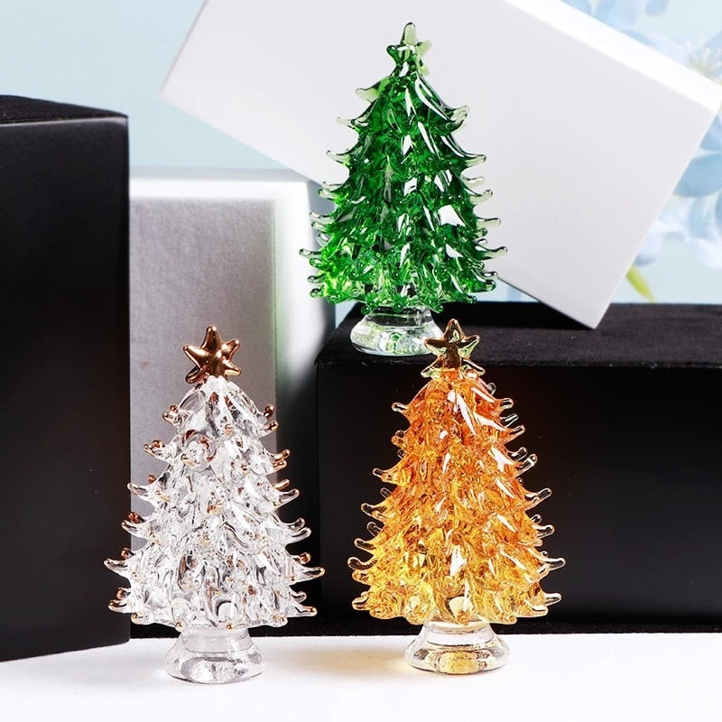 Crystal Christmas Tree Figurine