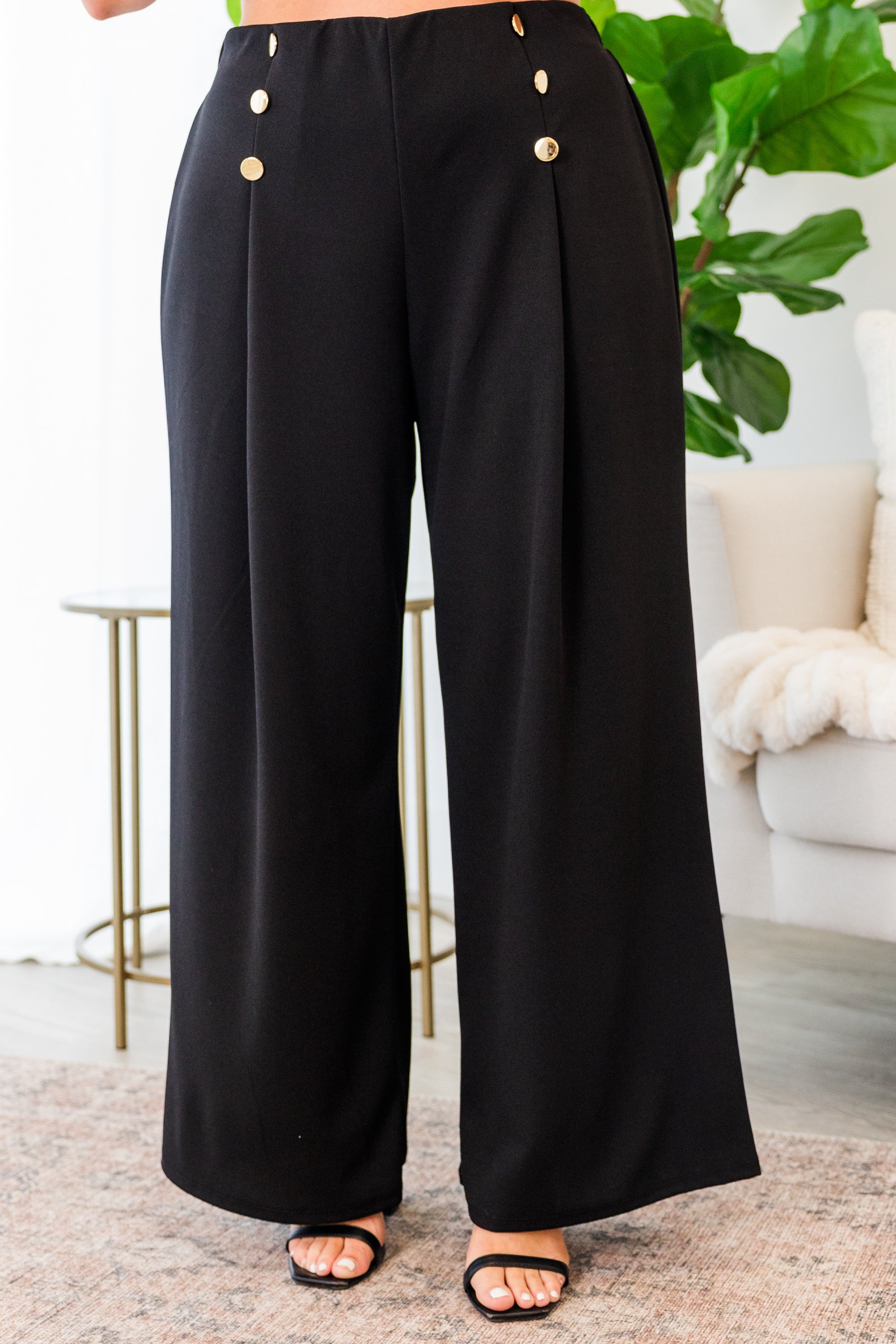 Never Be Outdone Pants. Black