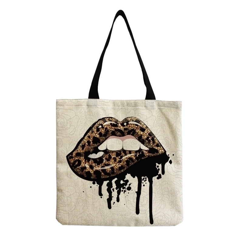 Women's Fashion Geometric Shopping Bags