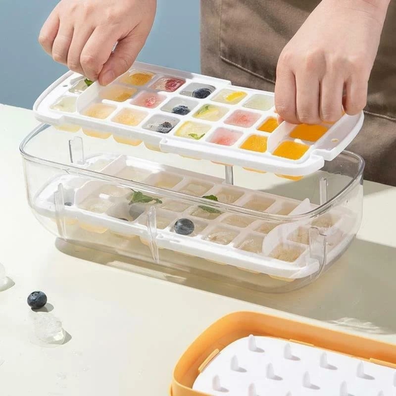 🧊🧊Press Type Ice Cube Maker