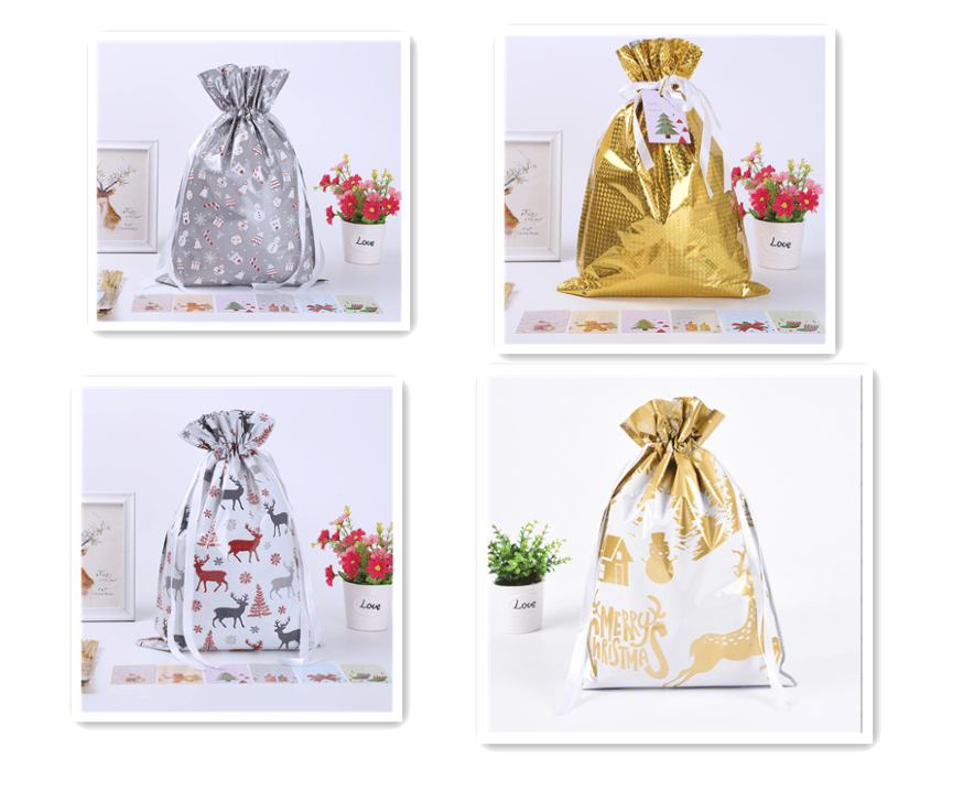 🔥Hot Sale-48% OFF🔥Drawstring Christmas Gift Bags