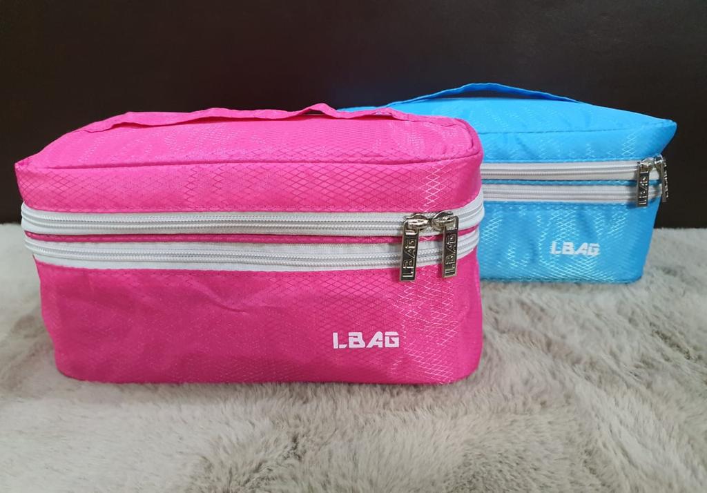 LARGE CAPACITY TRAVELLING TOILETRY COSMETIC ORGANIZER BAG