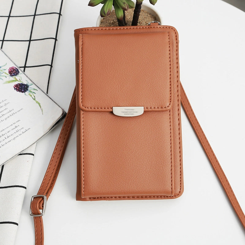Korean Pu Long Large Capacity Multi-purpose Wallet Mini Mobile Phone Bag