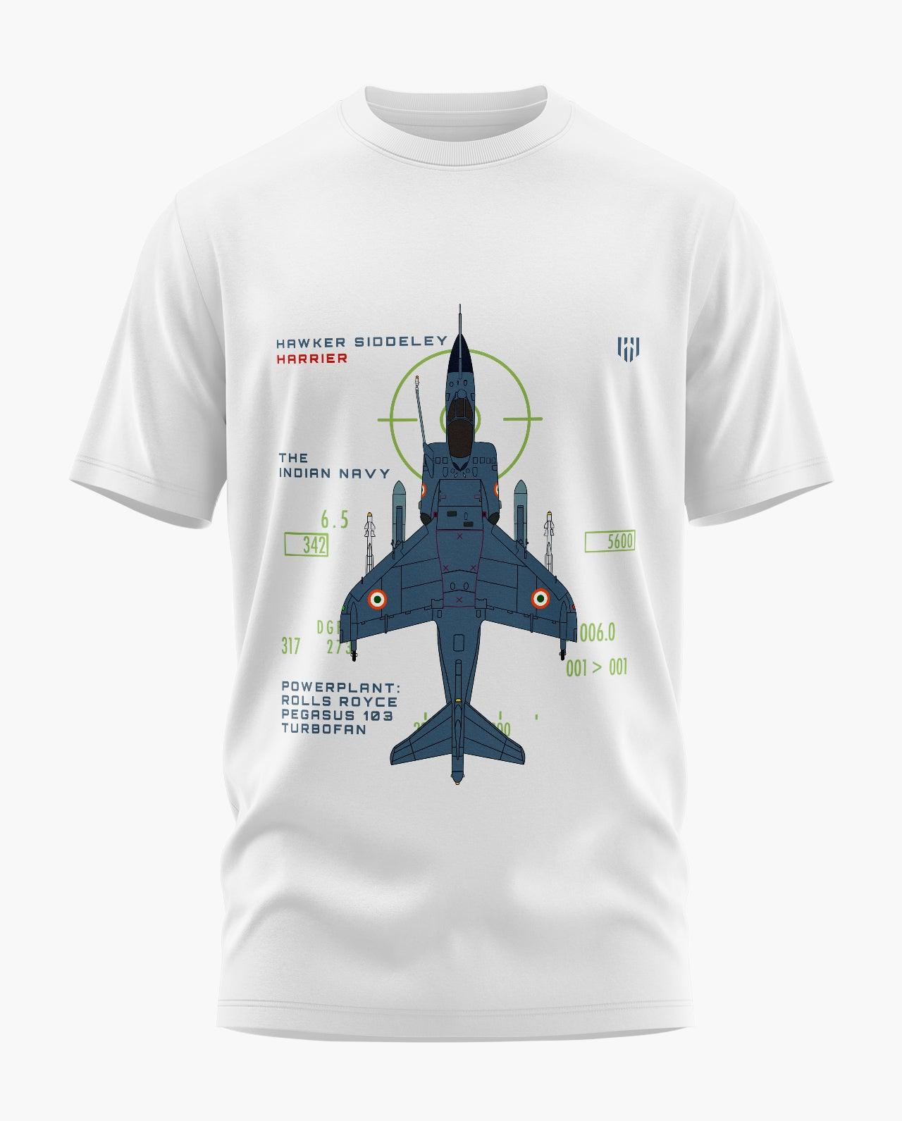 Harrier Jump Jet Indian Navy T-Shirt