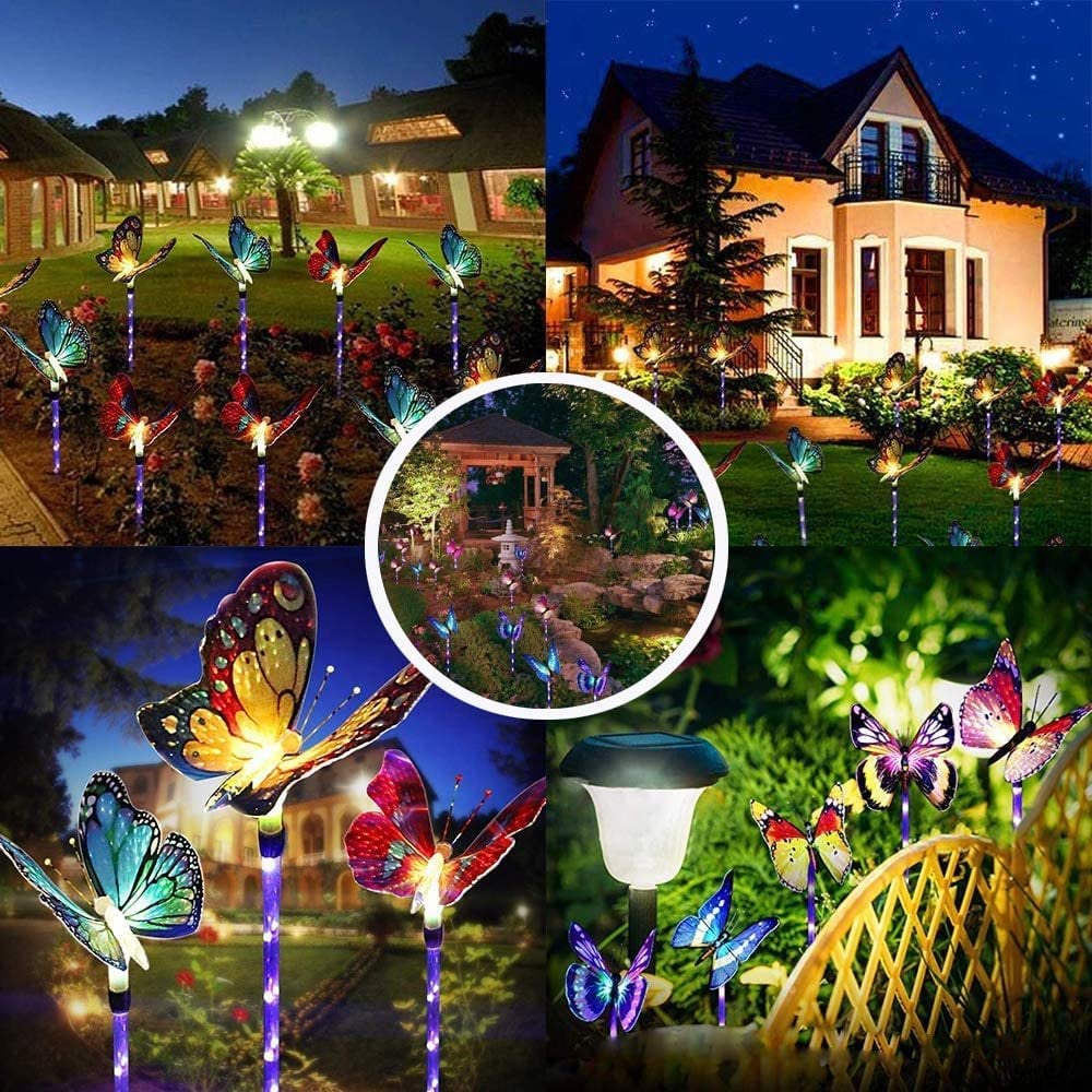 HOT SALE 49%OFF 🔥Outdoor Solar Garden Butterfly Lights Decor